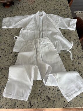 White Martial Arts Gi Set - Top and Pants